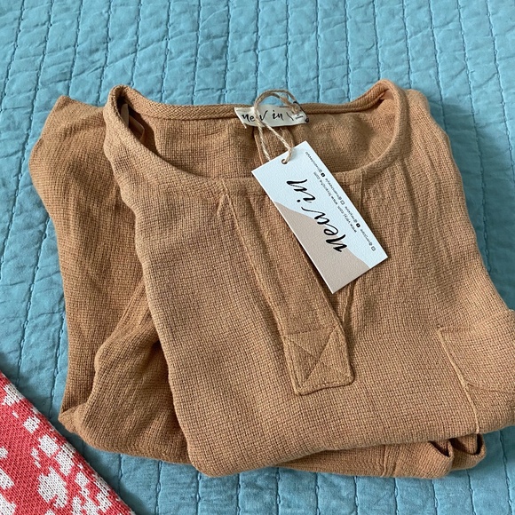 NWT Very J New In Linen Short Set Sz M - Picture 11 of 12